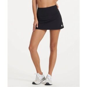 Vuori Black Mini Skirt